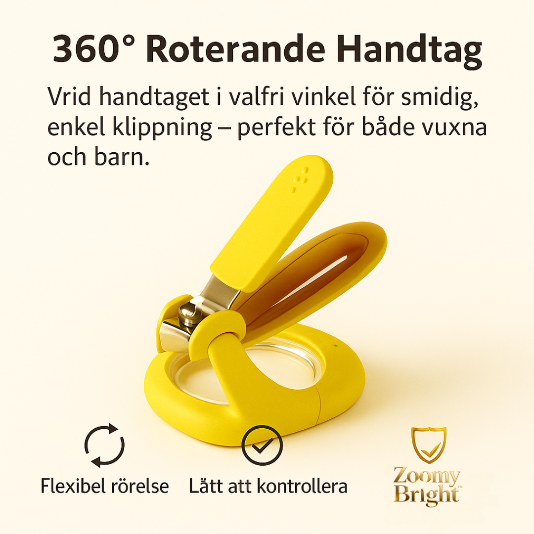 Zoomy Bright™ LED Nail Clipper